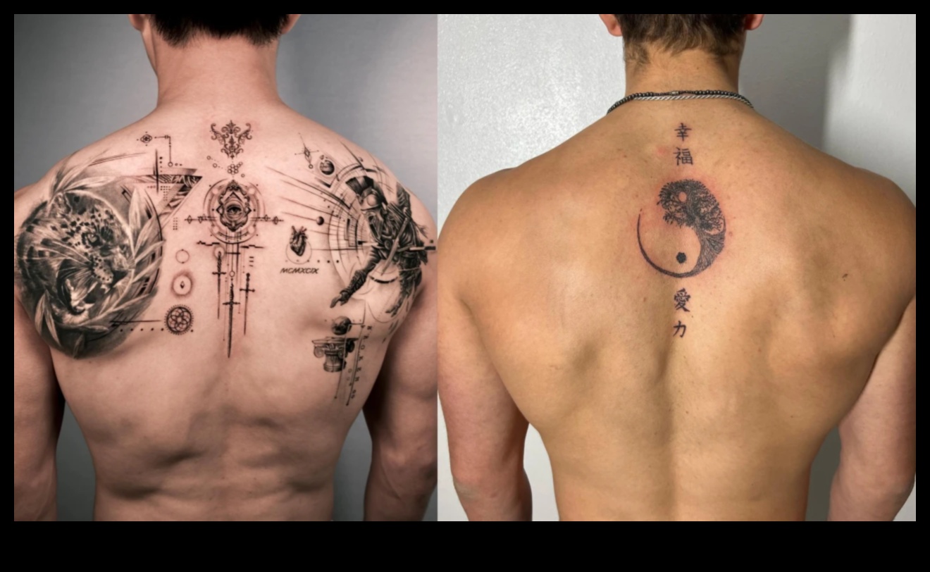 Dincolo de coloana vertebrală: Explorați lumea declarației epice Back Tattoo Stories